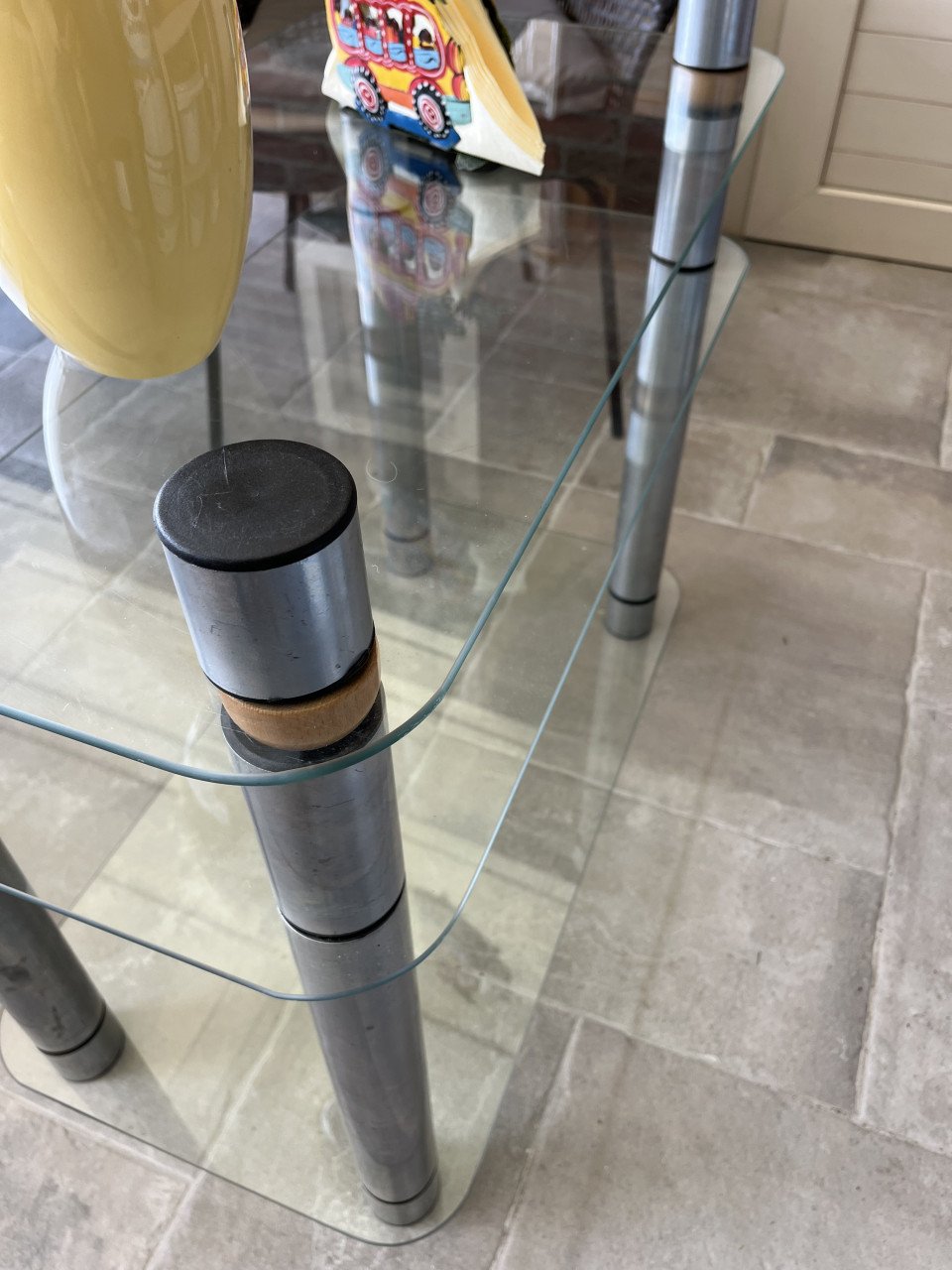 Glazen TV meubel