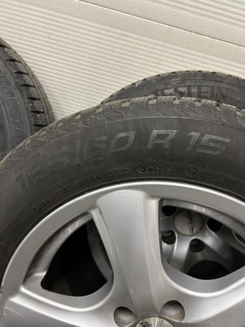 Winterbanden met lichtmetalen velgen VW Polo