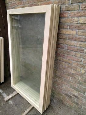 Platglas ramen 90x165cm  5 stuks