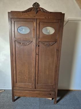 Brocante oude Spiegelkast