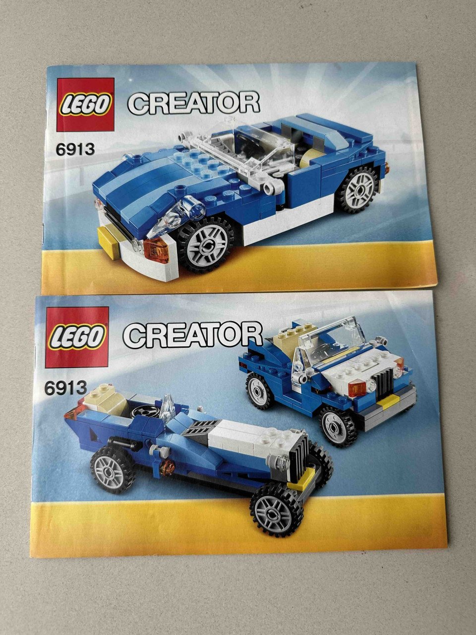 Lego Creator Blauwe Sportwagen 6913