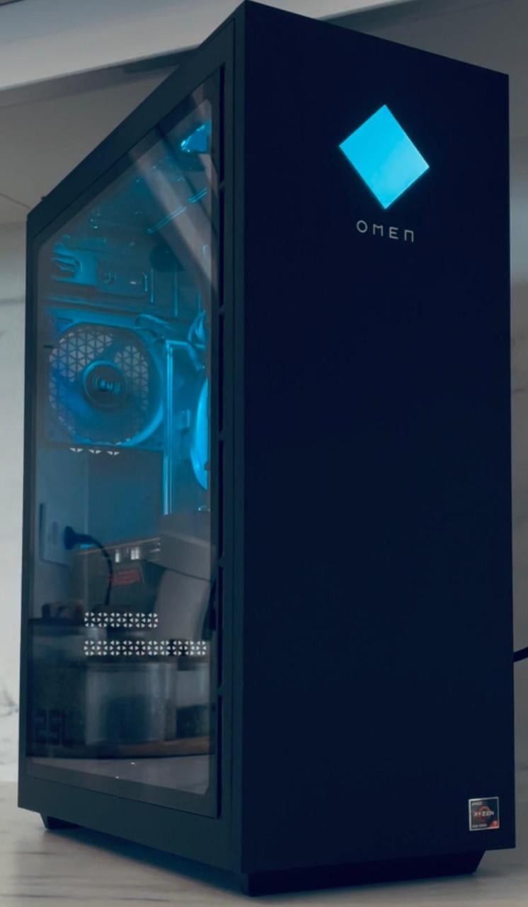 Omen Gaming PC - RYZEN 7 5700G - SSD/HDD 1500GB-RX 6600 XT 8GB - 16GB -WiFi