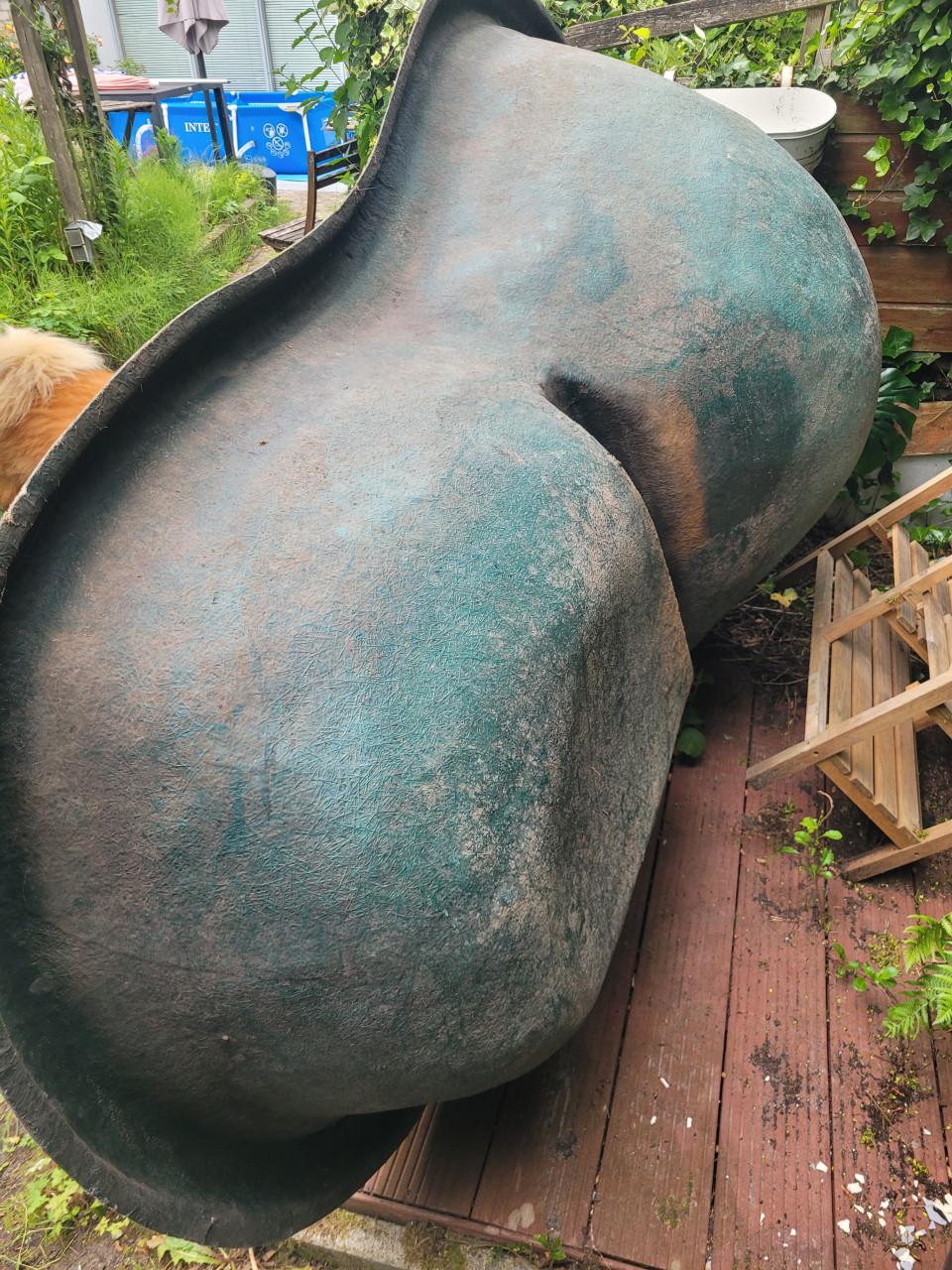 Voorgevormde kunststof vijverbak