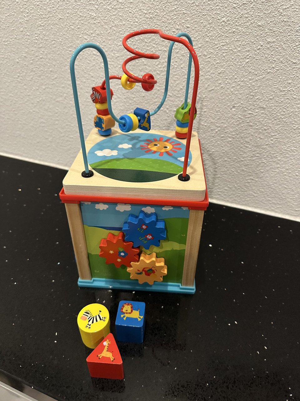 Vormenstoof, autootjes, knuffels