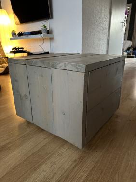 Tafel | blok met wieltjes