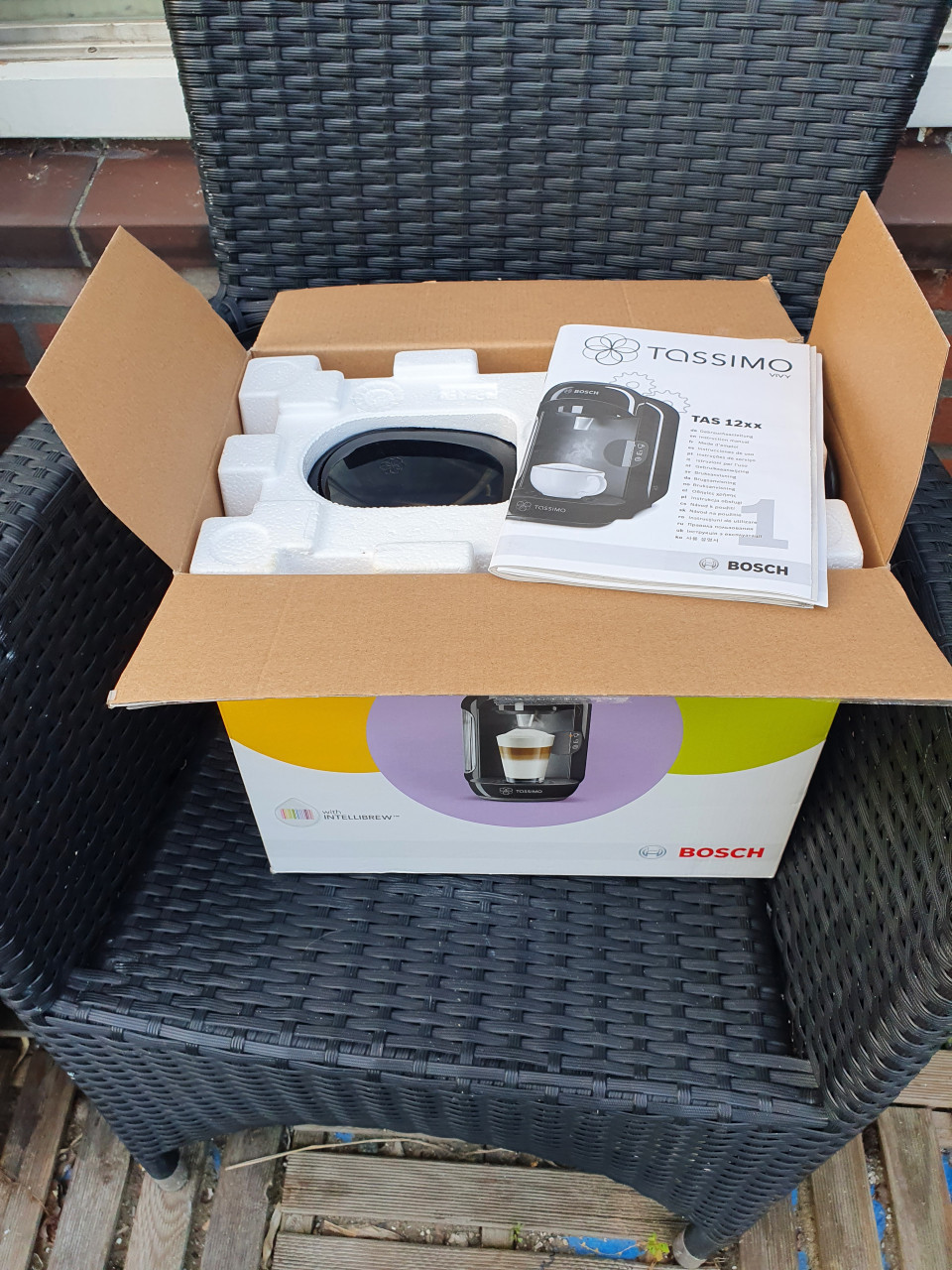 Zgan Bosch Tassimo Vivy TAS 12 A2 Koffiecupmachine, in zeer goede staat...
