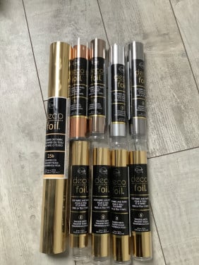 Diverse Icraft decofoil rollen