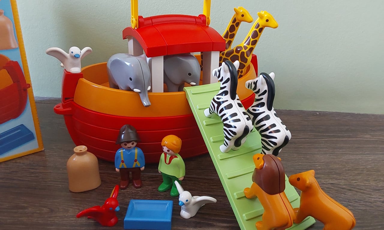 Complete Playmobil Ark van Noach nr 6765 inclusief extra vogel en doos