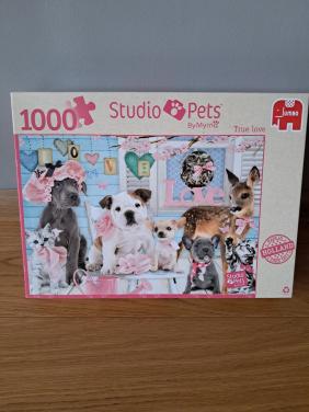 Jumbo puzzel Studio Pets 1000 stukjes