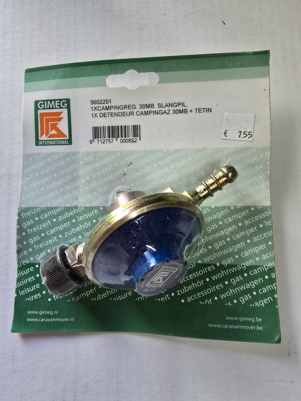 Gas reduceer
