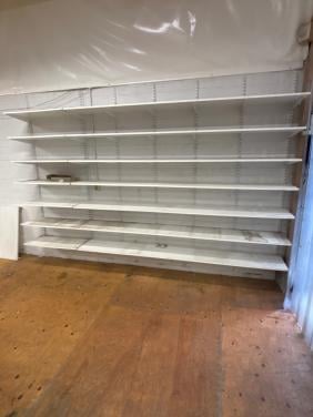 Wandrek voor garage of schuur