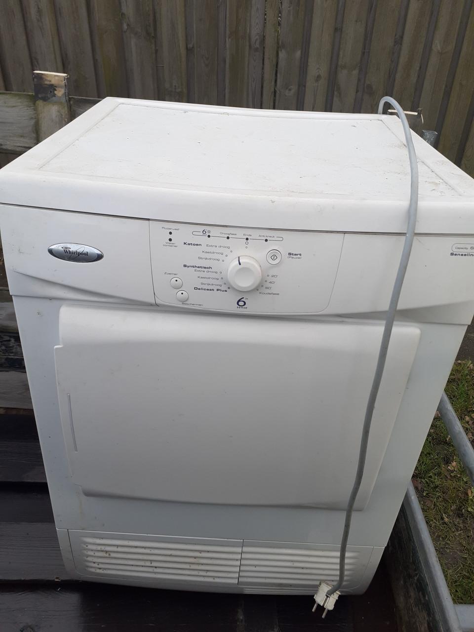 WasDroger merk   * WHIRPOOL  *  Condens-droger
