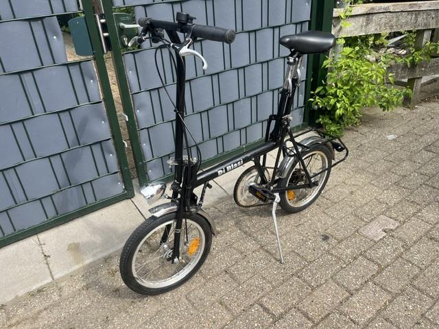 Vouwfiets Di Blasi Zwart 16inch wielen