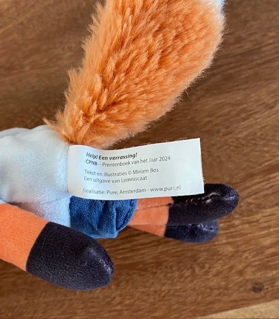 Vos vingerpoppetje | Uit Help! Een verrassing!