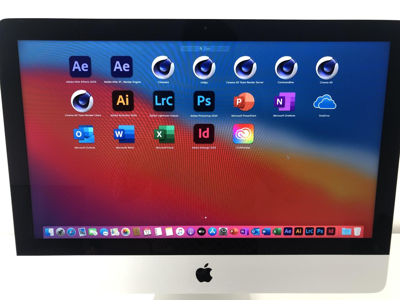 Apple iMac 21.5 inch - met Office / Photoshop