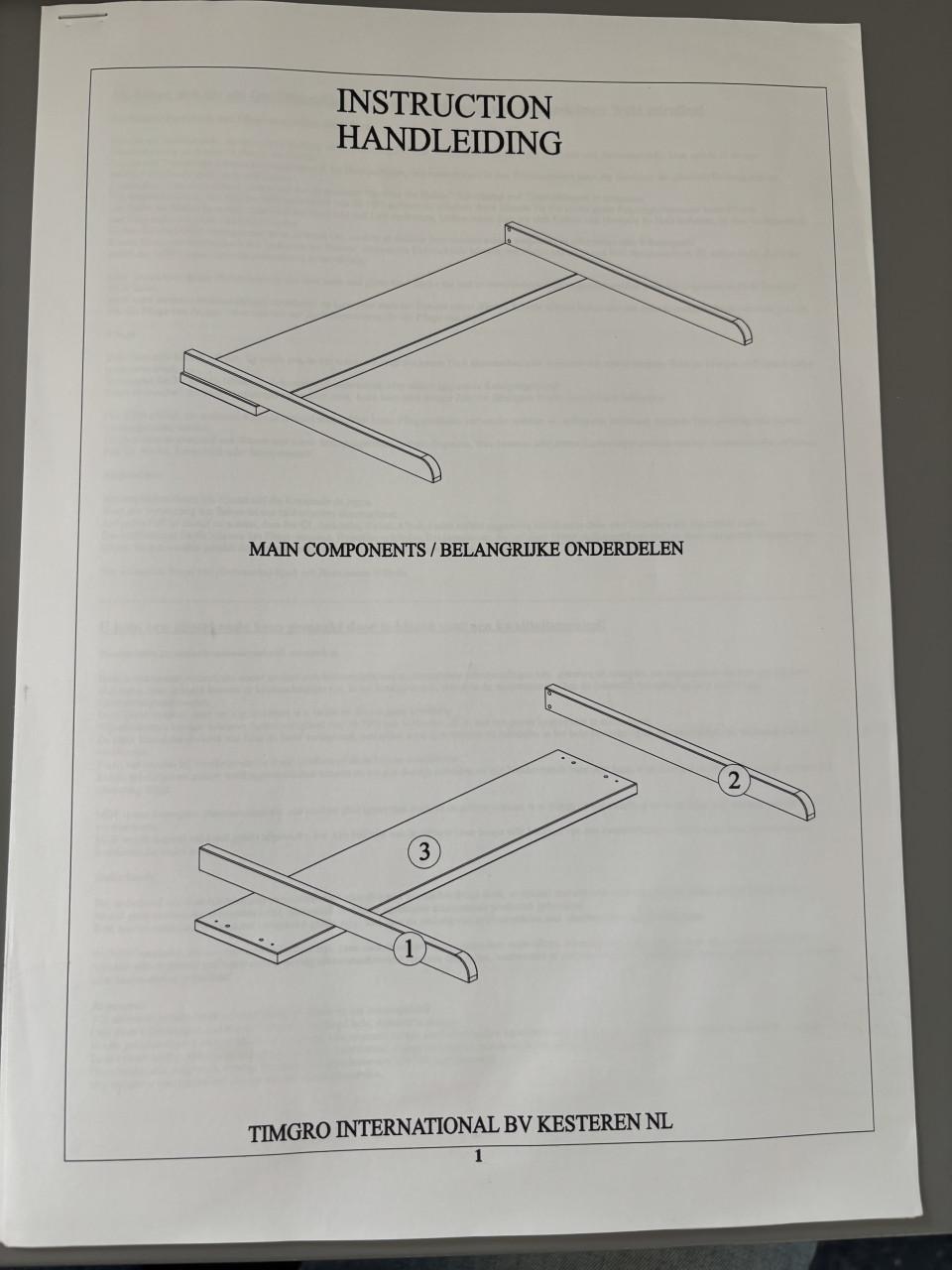 Gratis complete Babykamer / Kinderkamer, commode, ledikant, kast