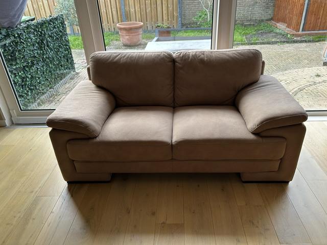 2-zits bank Manta Fabrik Sand 180x85