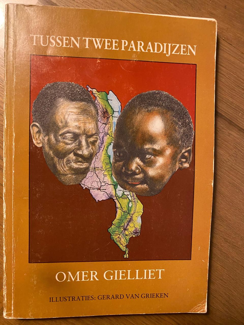 Boek tussen 2 paradijzen van omer gielliet