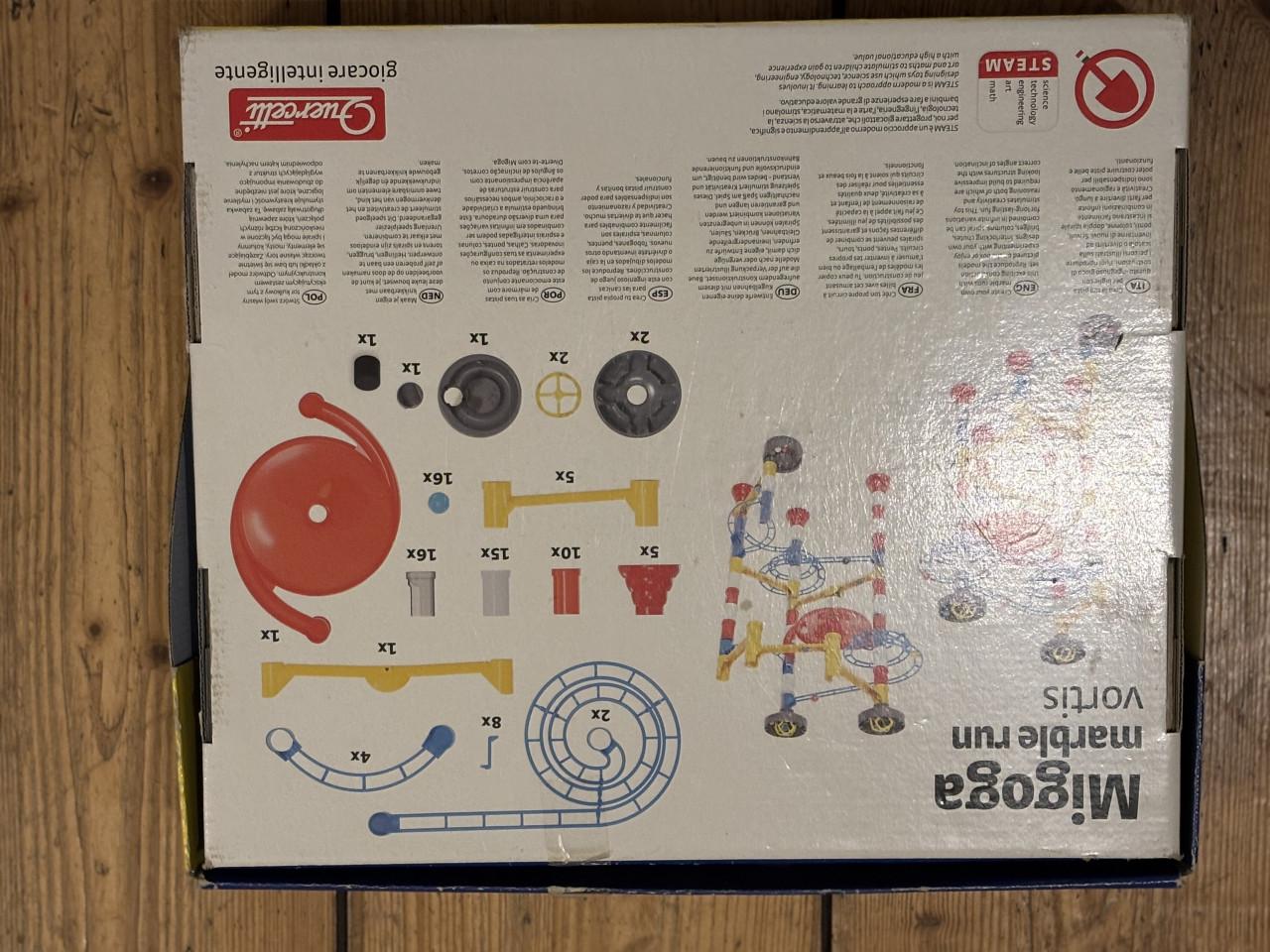 Knikkerbaan Migoga marble run 'Vortis'