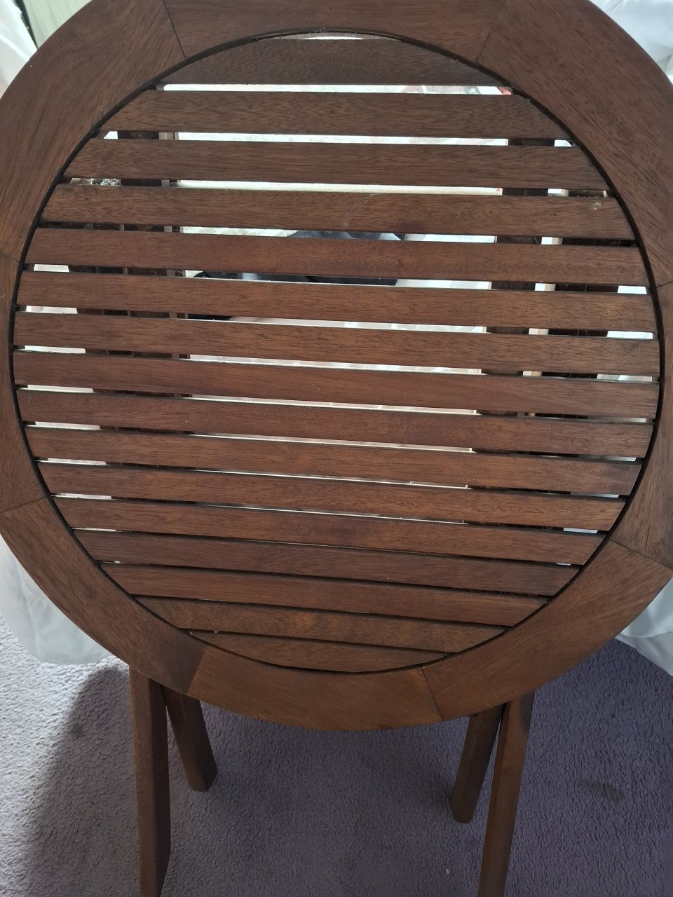 Houten Bistrotafeltje