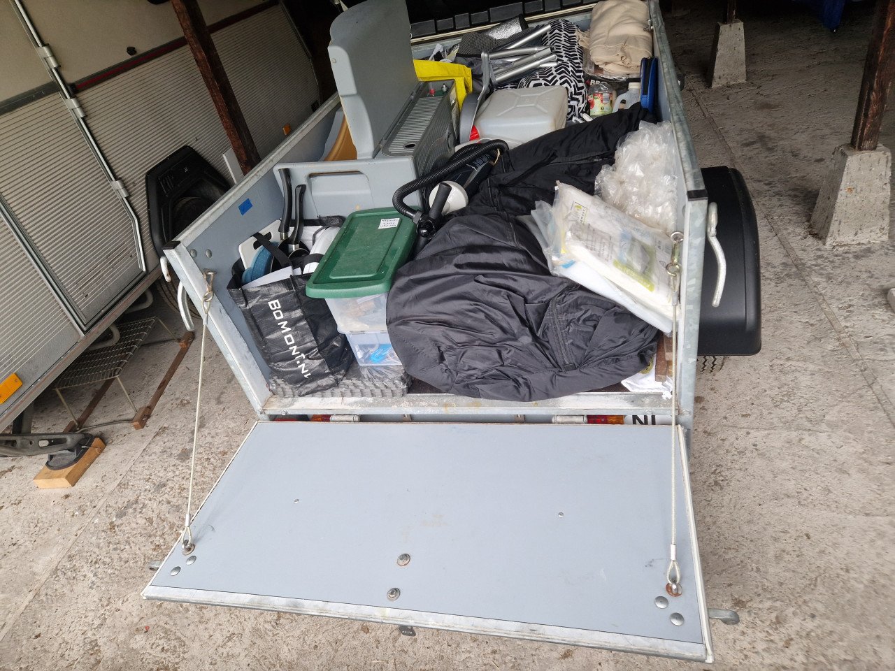 Prachtig kampeeraanhangwagen