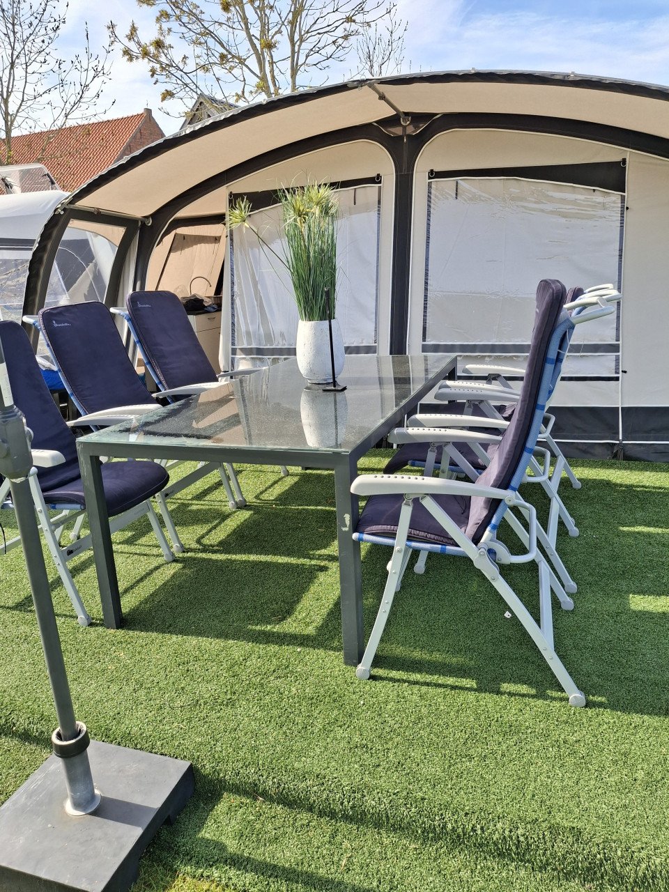 Dukdalf aluminium kampeerstoelen verstelbaar