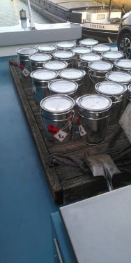 Antifouling Blauw /zwart