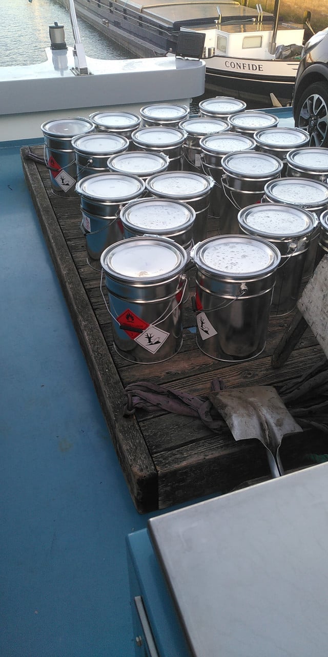 Antifouling Blauw /zwart