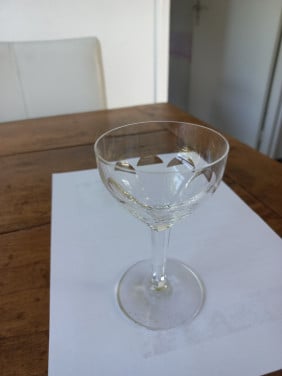 32 Leerdam kristallen glazen