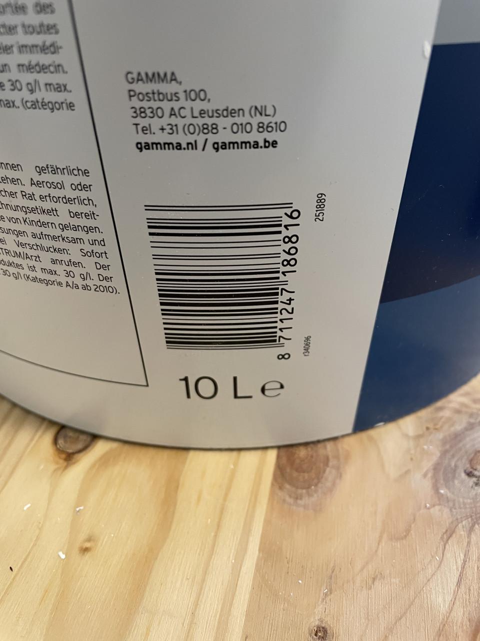 Voorstrijk voor muurverf wit