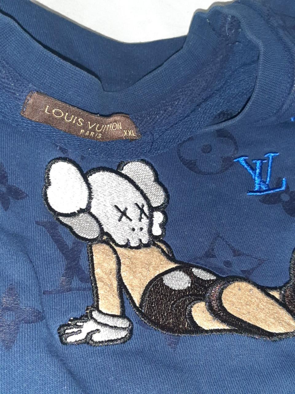 Exclusieve Louis Vuitton x KAWS sweatshirt