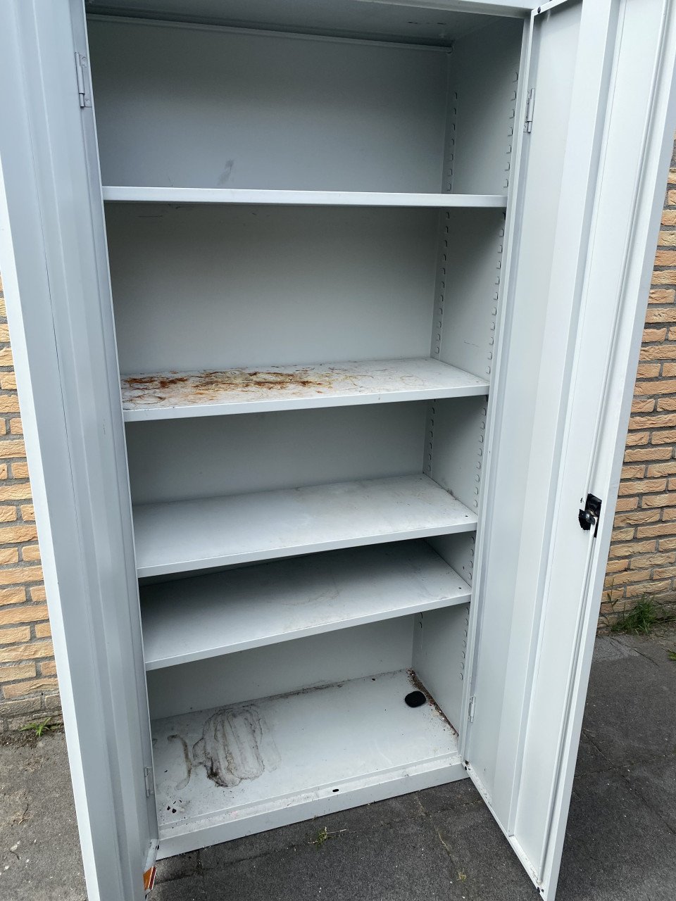 Archiefkast/schuurkast 80x180x45 - afhalen Koudekerke