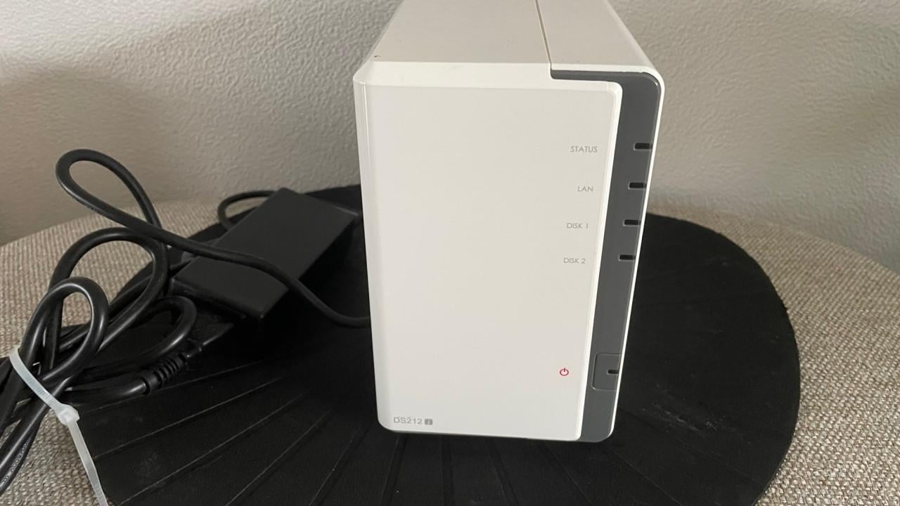 Synology DS212j NAS – 2‑bay, ideaal voor thuisgebruik
