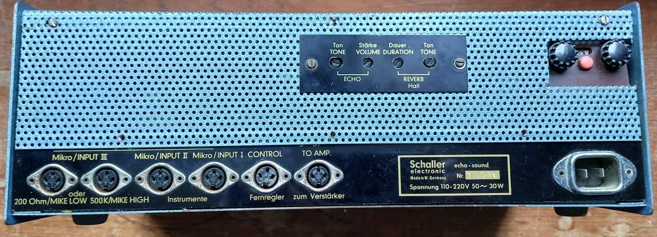 Schaller Vintage Echo-Sound delay unit