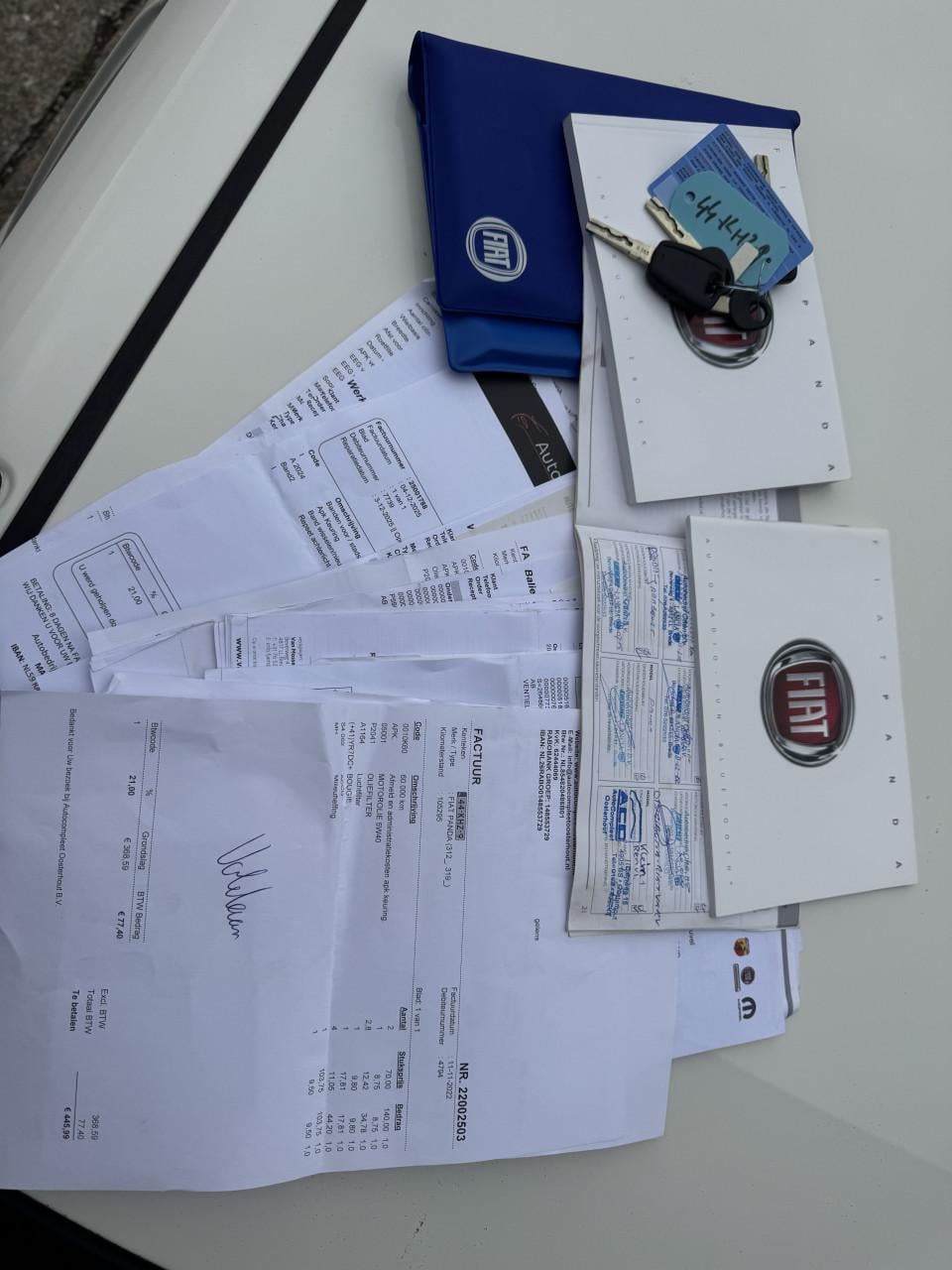 Fiat Panda 1.2 Edizione Cool 5DRS 2009 Wit Apk Nap