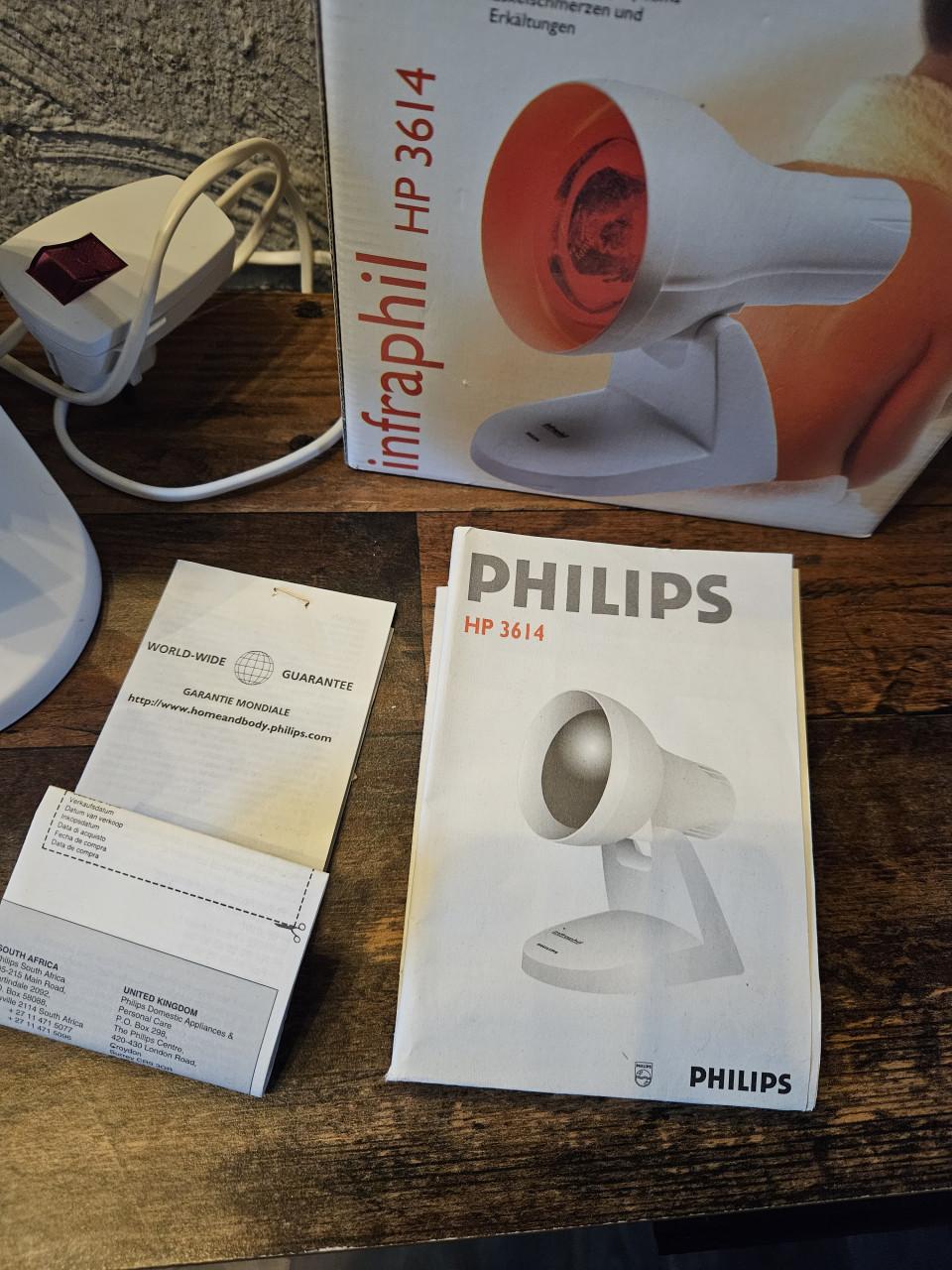 Nieuwe Infraphil HP 3614 Infraroodlamp 100W in doos