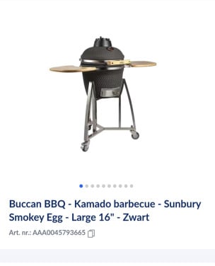 Buccan 16 inch bbq