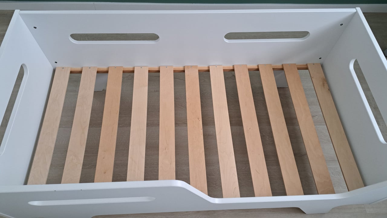 Peuterbed Petit Amelie wit Colombe incl matras+dekbed