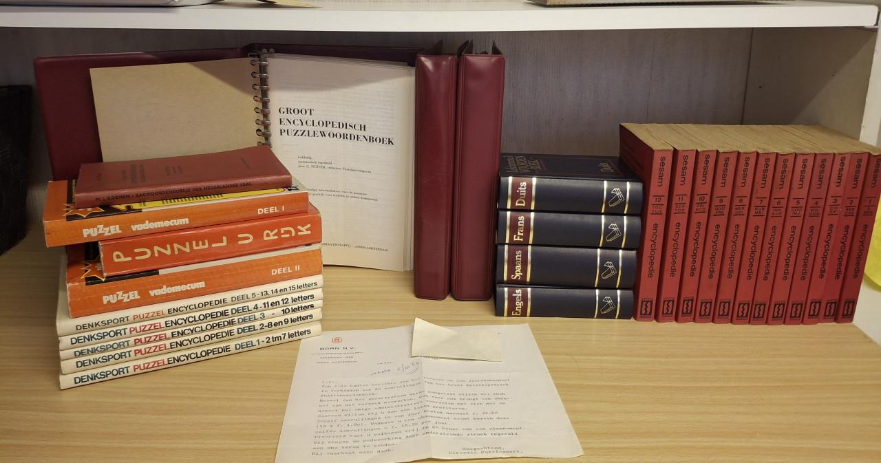 Vintage Puzzelwoordenboeken