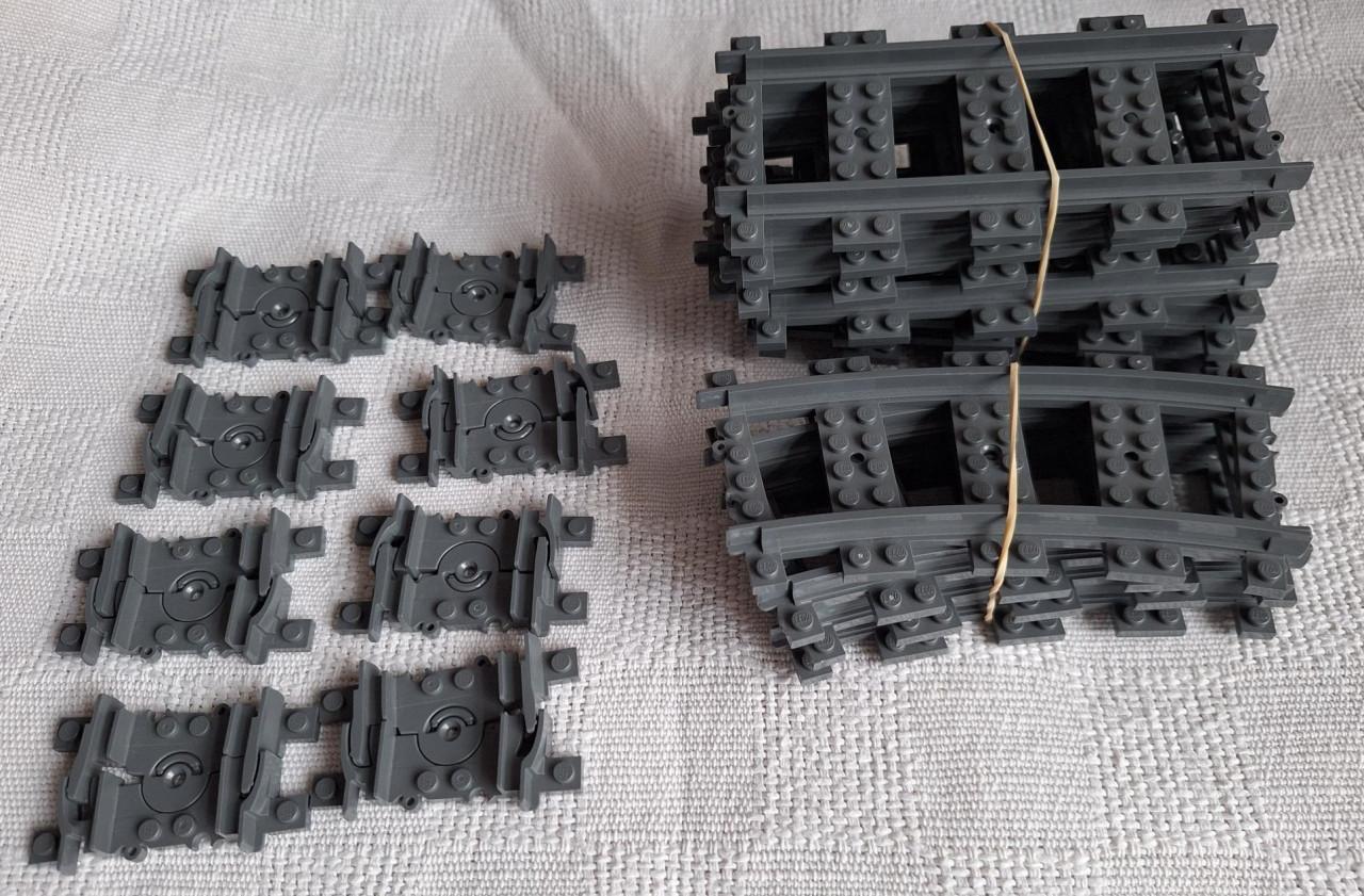 Lego City treinrails uitbreiding 60205