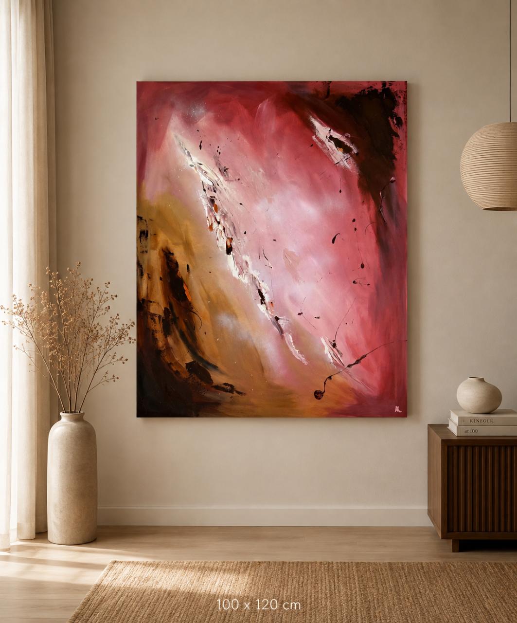 Softly Becoming 100×120
