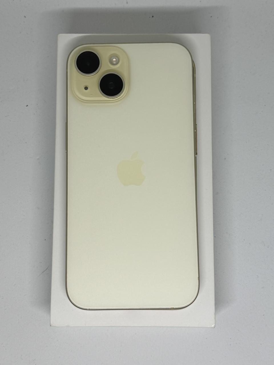 IPhone 15 geel  128GB  85%