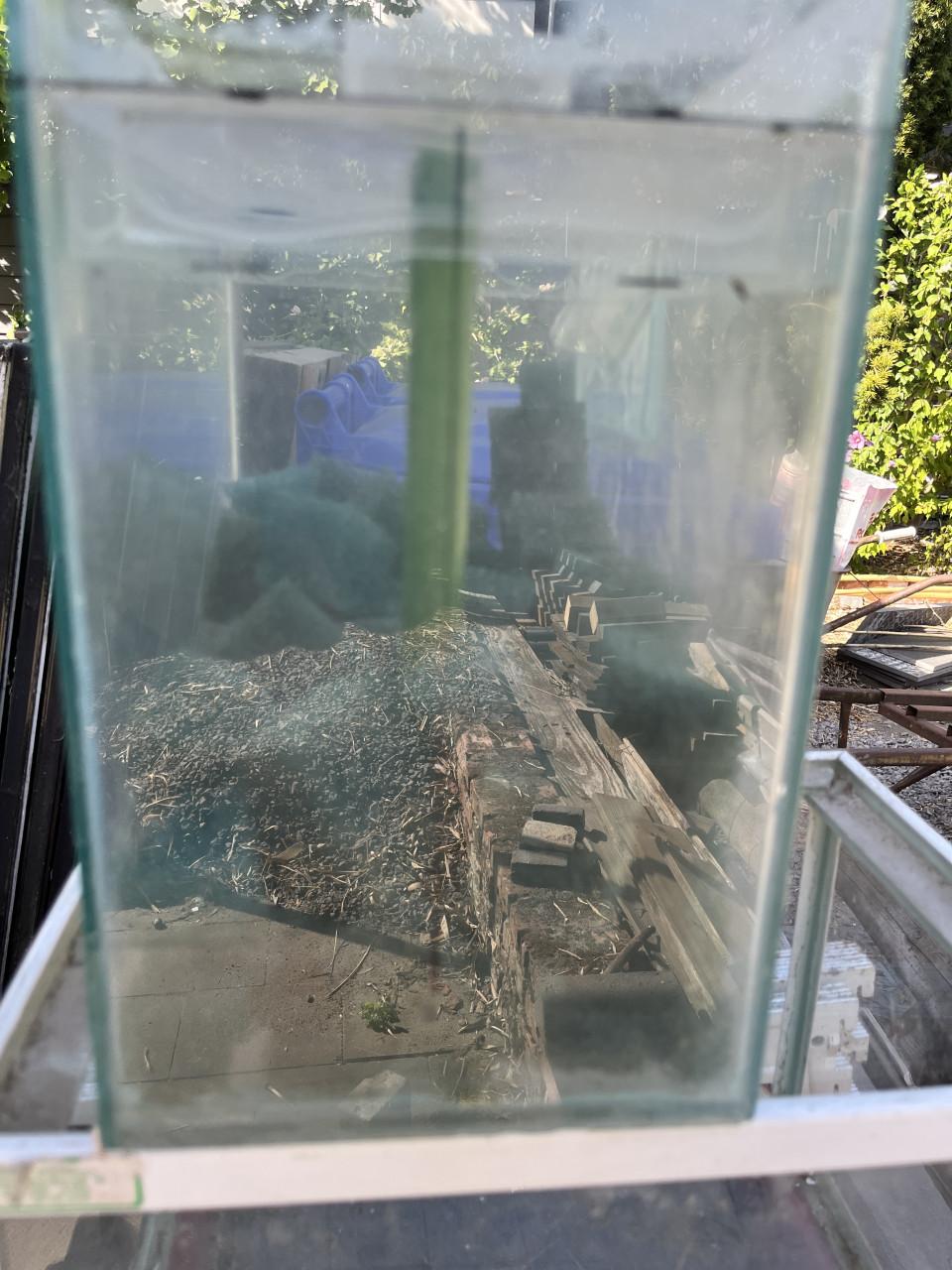 Aquarium druppel filter glas