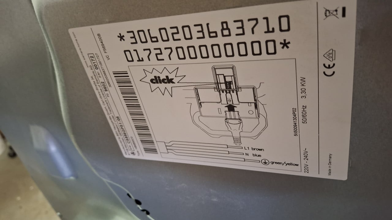 Siemens stoomoven inbouw (gereserveerd)
