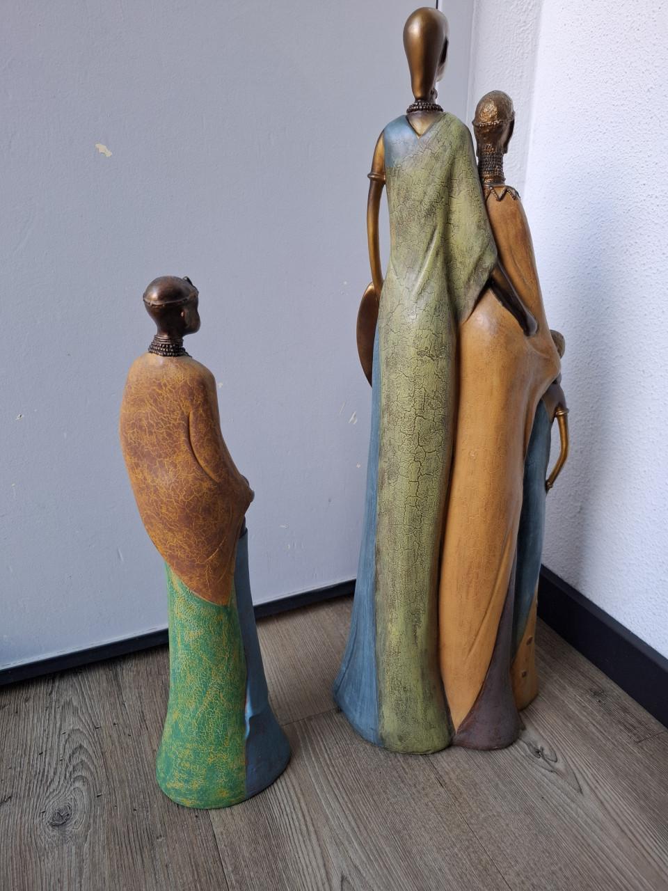 Set 2 prachtige Afrikaanse beelden