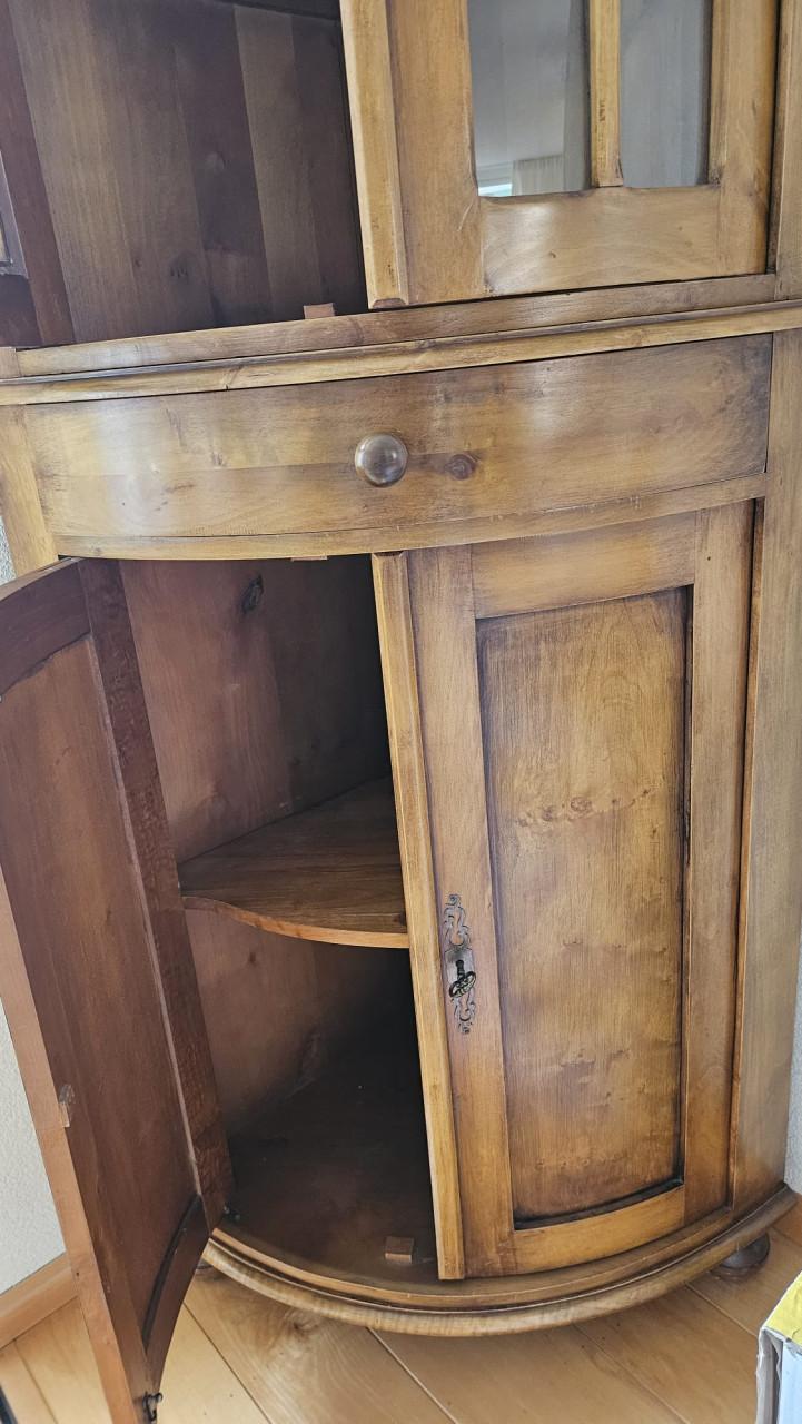 Prachtige hoekkast kersen