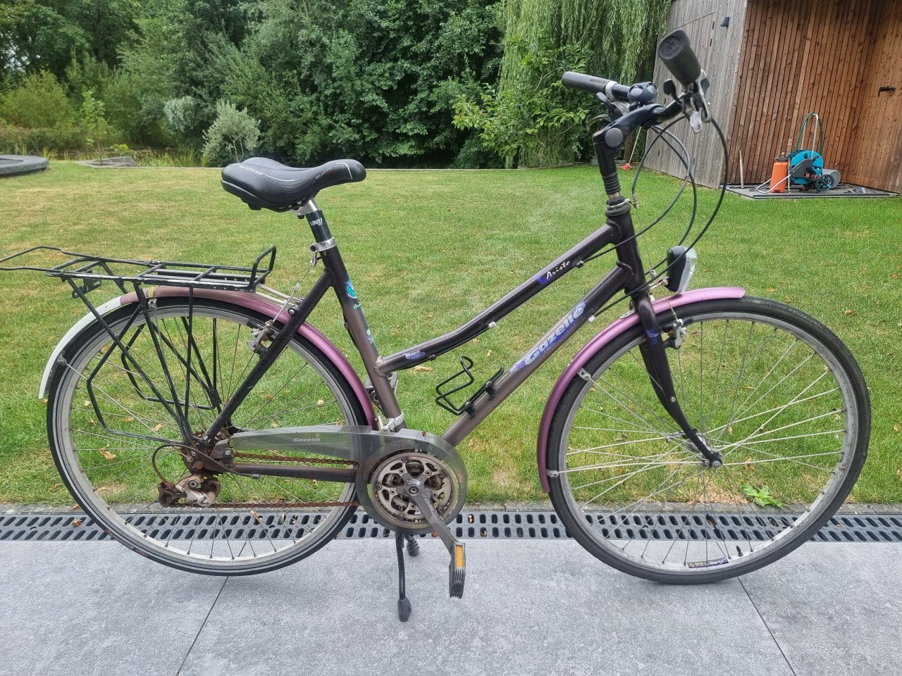 Oude GAZELLE damesfiets