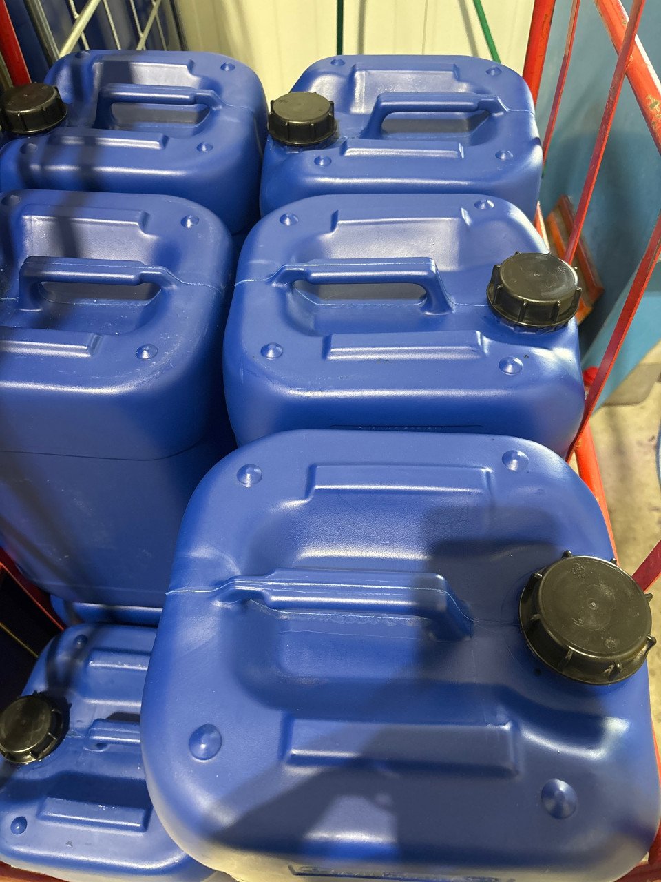 Jerrycan leeg blauw 25 liter