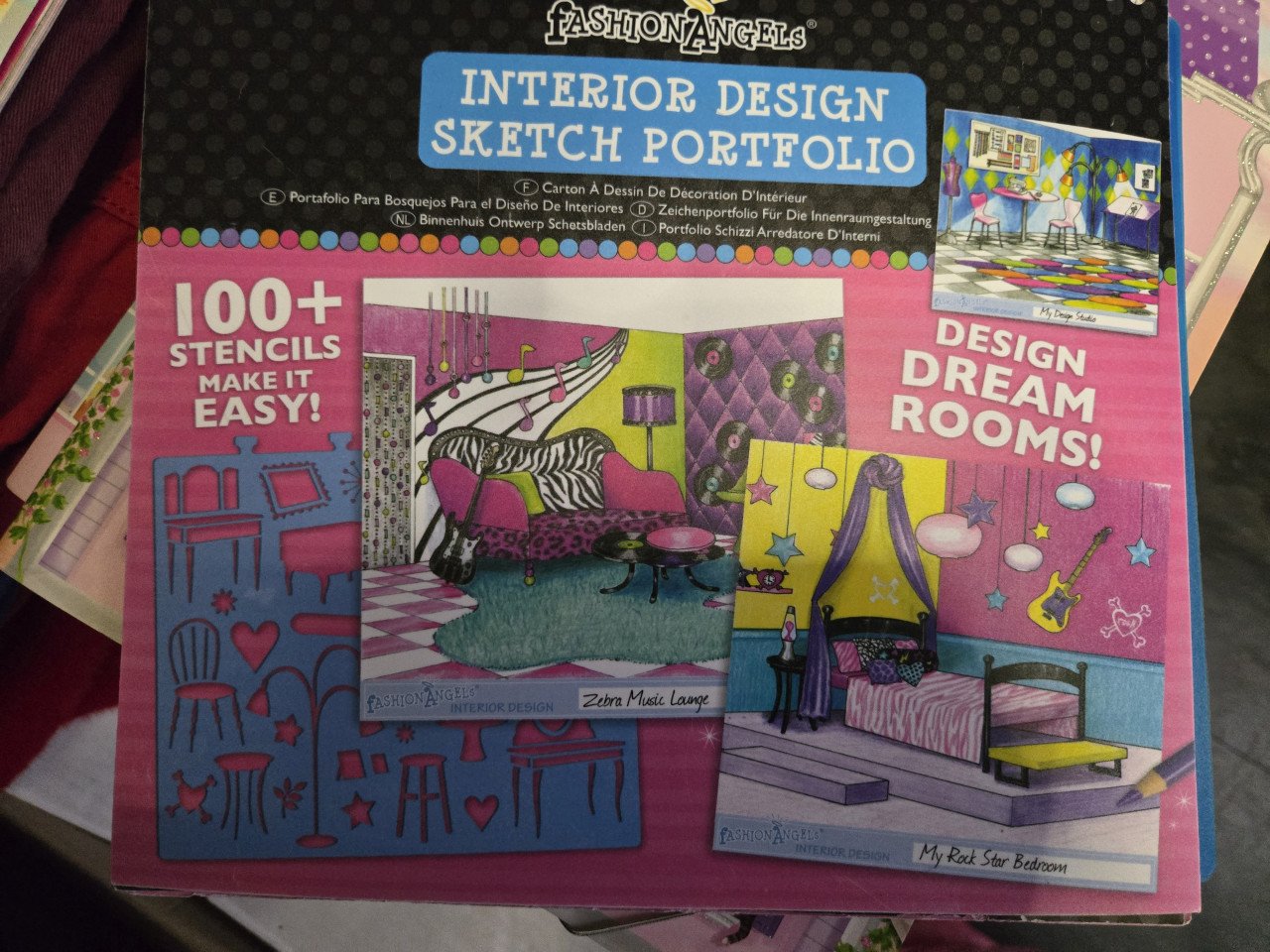 Grote verzameling Top Model Designer spulletjes,