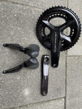 Shimano Dura Ace crankstel en shifters